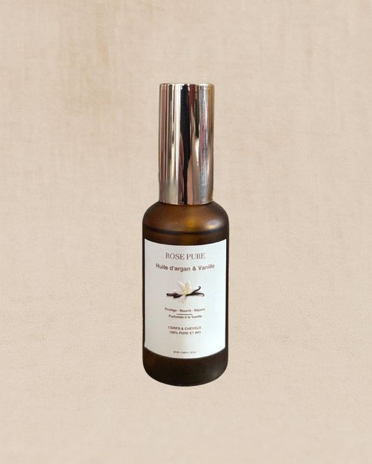Huile d'Argan à la Vanille bio